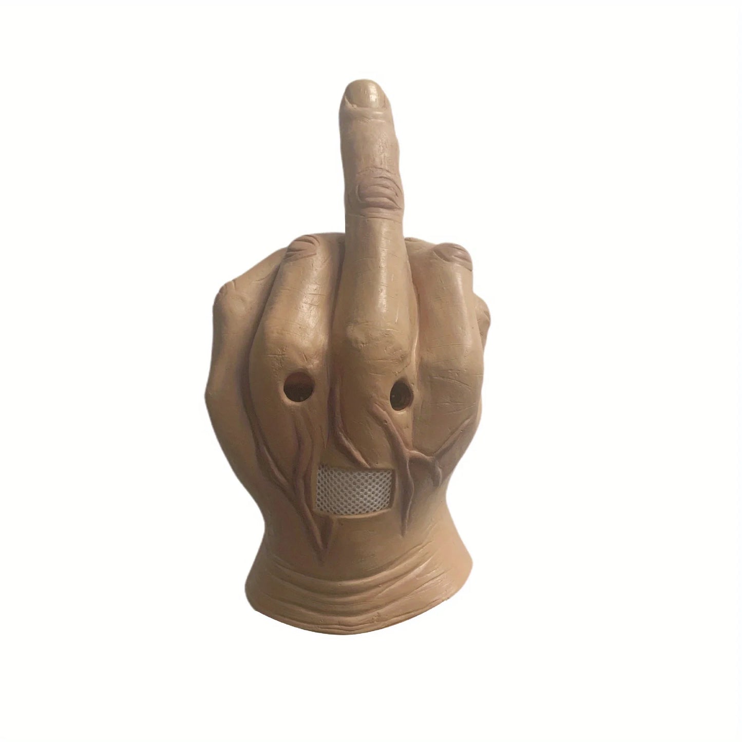 Disdain Middle Finger Mask – The Ultimate Spoof Mask for Bold Performances!"
Add some attitude to your Halloween party with the Disdain Middle Finger Mask – the perfect mix of irreverence and humor. Designed to make a sta