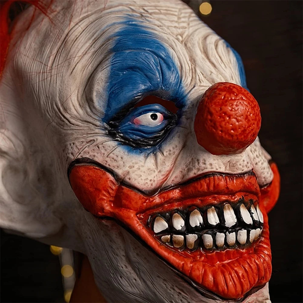 Funny Clown Head Cover – A Perfect Mix of Horror and Humor!"
Get ready to terrify and amuse with this Funny Clown Head Cover – the ultimate mask for anyone who loves a little chaos with their scares. Crafted from high-qua