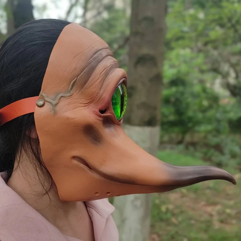 One-Eyed Monster Latex Half Face Mask – Unleash Your Inner Creature!"
Turn heads and terrify the crowd with the One-Eyed Monster Mask! This half-face latex mask features a grotesque, long-mouthed monster design with a singl