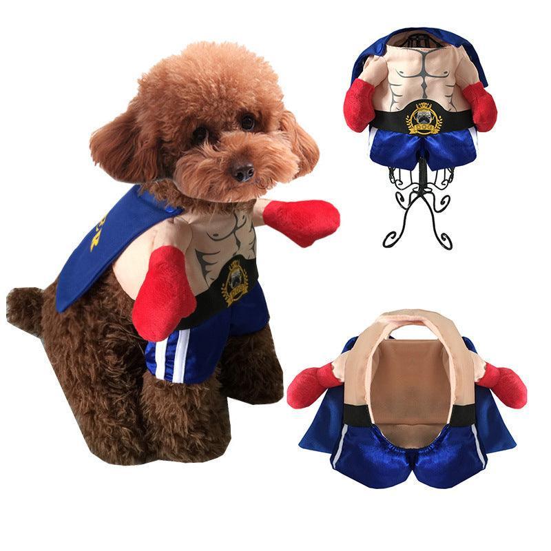 Boxer Brawler Halloween Dog Costume
