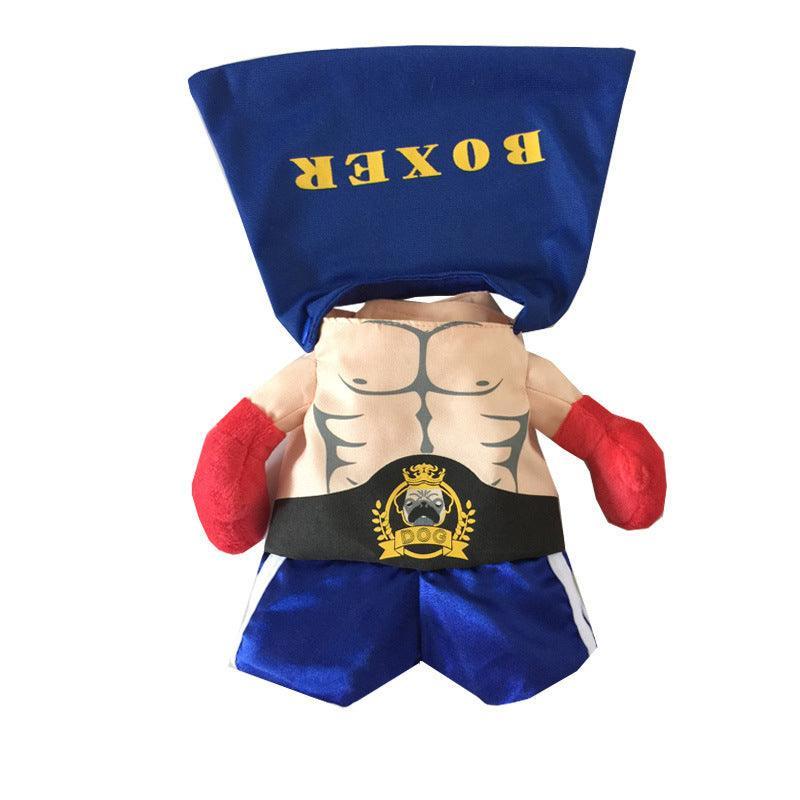 Boxer Brawler Halloween Dog Costume