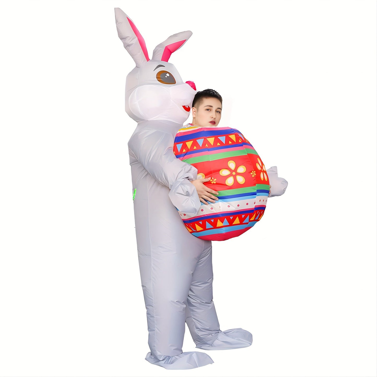 NNETM Inflatable Bunny Costume for Easter and Halloween Parties-2
