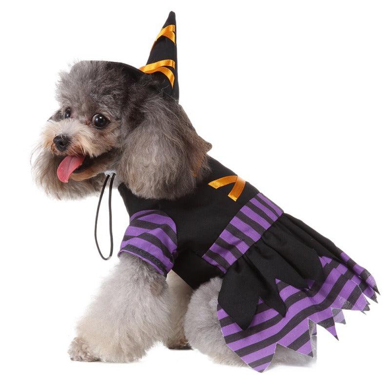 Funny Halloween Pet Costume Skirt - Purple Acrylic Skirt For Dogs