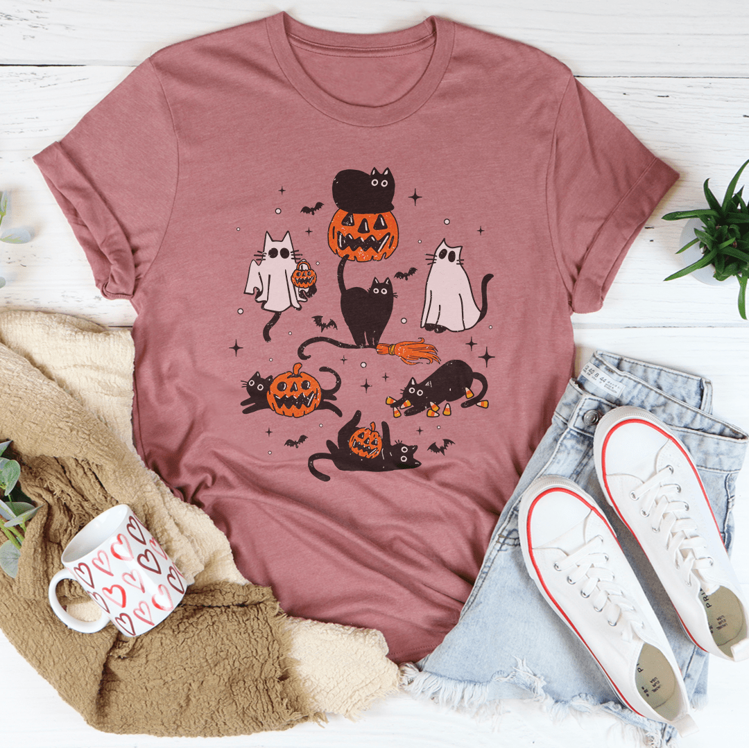 Halloween Cats Tee